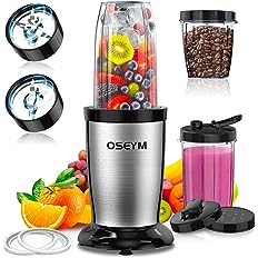 OSEYM 19 Pieces Bullet, Personal for Smoothies