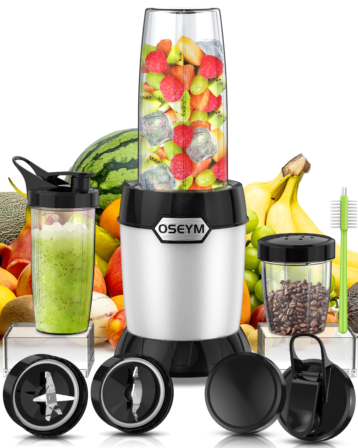 OSEYM 1000 Watt High Power Kitchen for Shakes and Smoothies