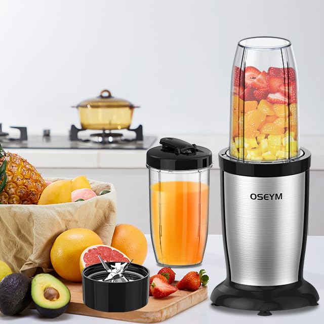 OSEYM 19 Pieces Bullet, Personal for Smoothies